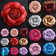 AINTP Camellia Flower Lapel Pin Sewing Fabric Gifts Jewelry Corsage