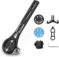 KOOTU Aluminium Alloy Bicycle Computer Mount for Road Bike Integrated Handlebar Compatible for Garmin Edge, Wahoo Elemnt, Bryton, Cateye, GoPro Camera and Light Attachment