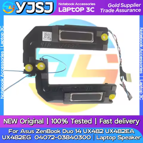 New Original Laptop Notebook Speaker For Asus ZenBook Duo 14 UX482 UX482EA UX482EG 04072-03840300 bu