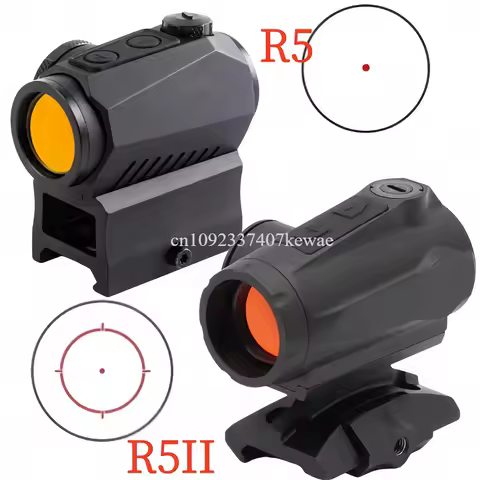 R5 1x20mm Red Dot Sight 2 MOA Compact Hunting Optic Scope Shockproof Waterproof Tactical Airsoft Sig