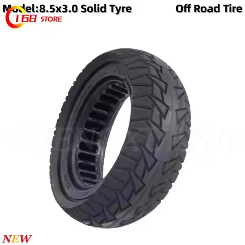 Off-Road Tire 8.5 Inch 8.5x3.0 Solid Tyre For Vsett 8, Vsett 9, Zero 8, Zero 9 Pro Kugoo Kirin G2 Pr