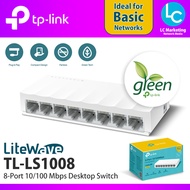 TP-Link (TL-LS1005 5-Port / TL-LS1008 8-Port) 10/100Mbps Desktop Network Switch - 2 Years Warranty
