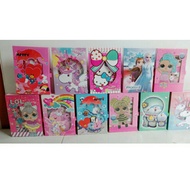 Character padlock diary YH32K-B0413 Character padlock diary/ Note diary book/