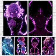 H-Hunter X Hunter K-Killua Zoldyck Poster Art Print Home Bedroom Decor,No Frame Canvas Painting Gift
