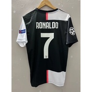 19-20 Juventus RONALDO DYBALA Best Quality Home Retro Custom Soccer Shirt