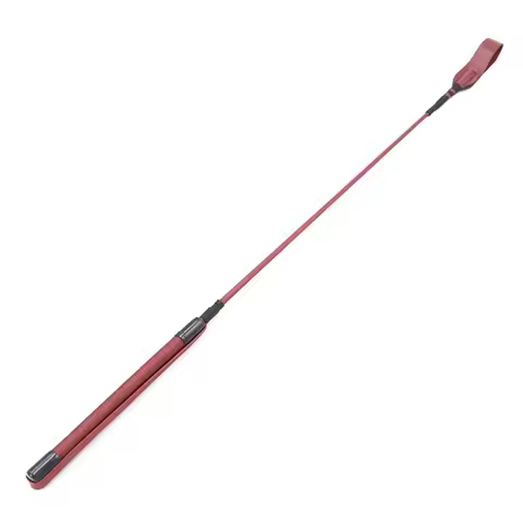 66CM Premium PU Leather Riding Crop Whip Soft Handle Equestrian Horse Whips for Horse Training