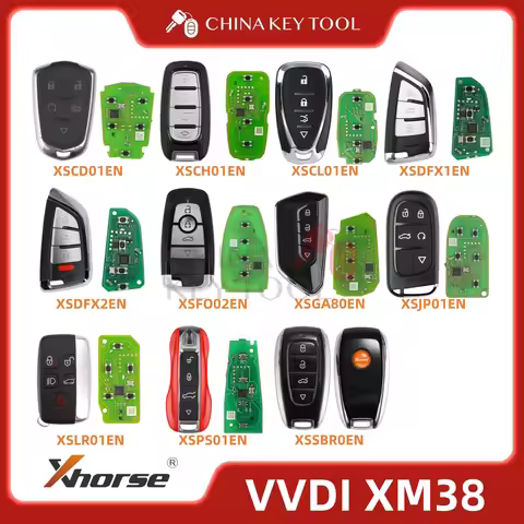 Xhorse Smart Key XSCD01EN XSCH01EN XSCL01EN XSDFX1EN XSDFX2EN XSFO02EN XSGA80EN XSJP01EN XSLR01EN XS