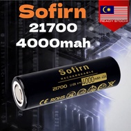 21700 Battery : 4000mAh Li-ion Rechargeable Battery - ORIGINAL from Sofirn -  High