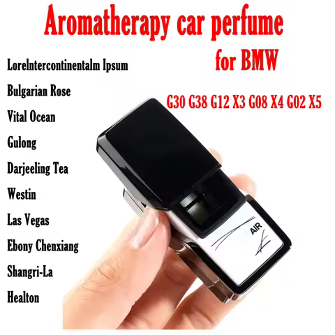 Car Air Freshener Refill Perfume Diffus Fragrance Long Lasting for BMW G30 G38 G12 X3 G08 X4 G02 X5 