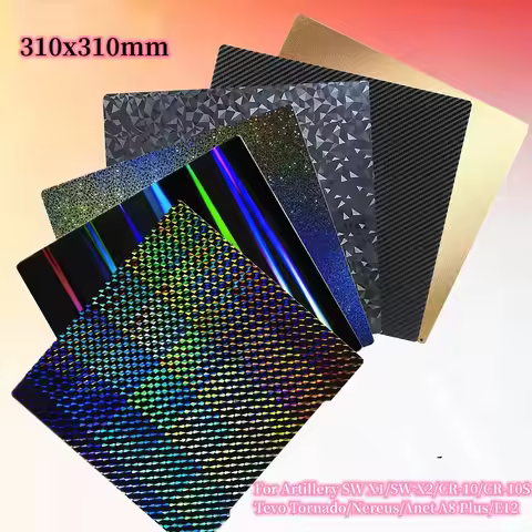 Build Plate 310x310 For Artillery Sidewinder X2 Sheet Bed Pei Cr10 Sheet Heated Bed Magnetic Bed Pei