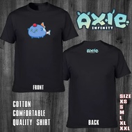 AXIE INFINITY Axie Cute Blue Aqua Monster Shirt Trending Design Excellent Quality T-Shirt (AX50)