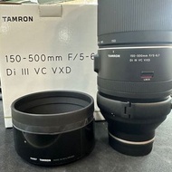 行證 98-99% Tamron 150-500mm f5-6.7 VC for Sony FE mount 150-500