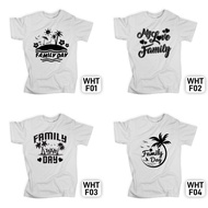 Baju Jersey Family Day - White
