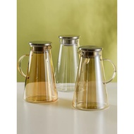 Transparent Glass Water Bottle 2200ML Capacity ​Convenient 12000ml Large Capacity Water Bottle