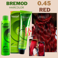 BREMOD 0.45 RED HAIR COLOR SET WITH OXIDIZER