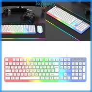KOK Mechanical Gaming Keyboard with LED Backlit Keyboard 104 Keys Corded Computer