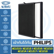 ไส้กรองทดแทน เครื่องฟอกอากาศ Philips รุ่น AC1215 AC1212 AC1216 AC1213 AC1214 AC1217 AC1210