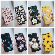 Huawei P10 / P10 Plus / P10 Lite Fashion Butterfly Flower Phone Protection Case Soft Jelly Couple Co