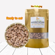OHYES Charcoal-grilled W240 Cashew Nut with Skin Vietnam (Kacang Gajus ada kupas) Ready to eat Packi