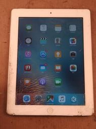 零件機 螢幕裂 Apple iPad 2 32GB WiFi+3G iPad2 Apple ID未登出
