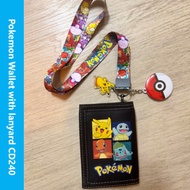 Pokemon Wallet in Dompet Budak Lelaki Kids Wallet
