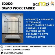 SUMO 500kg Work Tainer Logistics Trolley Warehouse Roll Cage Roll Container Heavy Duty | 1 Year Warr