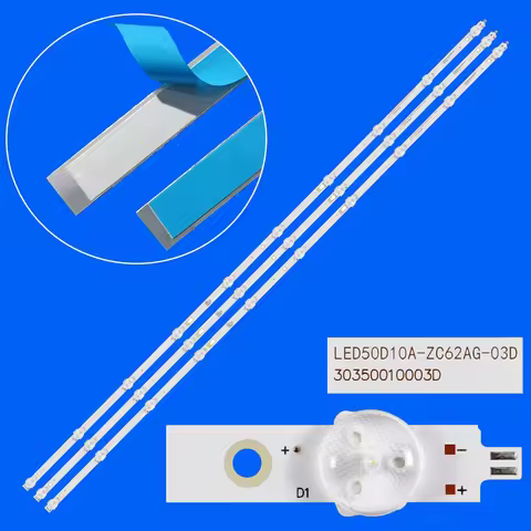 LED Backlight strip For LT50MСS780 LТ-50МCS780 LT-50KВ608 LТ50KB608 Cаndy UNО 50 Кivi 50U740NB LED50