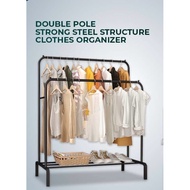 High Quality Clothes Hanging Rack/ampaian baju/rak hanger sidai baju/rak pakaian baju/wardrobe IKEA