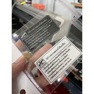 Oil dipstick sticker for spark 135, x1r, ex4s