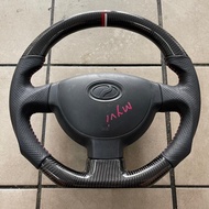 Perodua MYVI Carbon Fibre Sport Steering 2005-2011