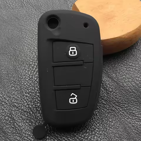 Silicone car key cover case For JAC Refine M3 A13 A13RS V7 T6 2 button Folding Key
