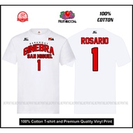 Ginebra San Miguel White Fruit of the Loom 100% Cotton Soft Premium