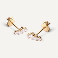 Aurum Lab 9K Gold Earrings - Vela