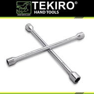Tekiro Car Wheel Wrench - Cross Wheel Wrench - 17X19X21X23 Mm Tekiro Wheel Wrench