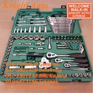 SATA 09014A Socket Wrench Set 121pc 1/4,3/8,1/2 14kg Metric ID31240