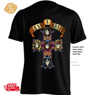 Guns N' Roses hard Metal rock band Cotton tshirt