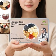 Teh Lima Harta Karun Ginseng - Teh Ginjal Teh Wubao Ginseng Teh Wubao OOEZ