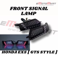 HONDA EX5 HIGH P[OWER FRONT SIGNAL LED [ GTS DESIGN ] LAMPU SIGNAL DEPAN [ DESIGN GTS ] #READY STOCK