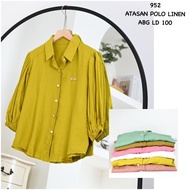 Women's Tops/Women's Tops/Women's Tops/Women's POLO LINEN Tops