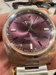 Rolex/勞力士蠔式恆動 114300 葡萄紫 二手買回來沒帶過 保護膜都沒撕