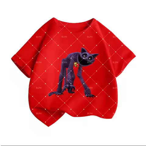 Stylish Poppy Playtime Inspired Kids T-Shirt from Zara Kids, Unique Spider Arm Design for Trendy Chi