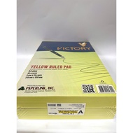 Yellow Pad Paper Long Writing Pad Sold per ream (10pads) Victory l Advance l Tri-Gem l Metro