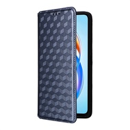 Flip Casing For Realme 14 Realme14x 14Realme 14x 4G 5G 2025 Luxury Leather Grid Phone Case Card Slot