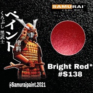 Samurai Paint Bright Red S138 Merah Candy Suzuki cat pilok Samurai