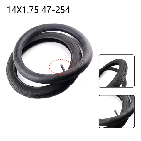 14X1.75 47-254 Children's Bicycle Inner Tube Outer Tire 14 Inch Baby Carriage Tyre Wheel Accessories