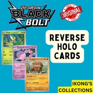 Black Bolt Reverse Holo Pokemon Card Scarlet and Violet