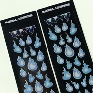BAKSAL LIGHTER Ghost Fire B Grade Sticker