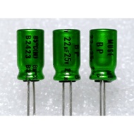 Nichicon MUSE ES bp 22uf 25v bipolar Capacitor No Terminal