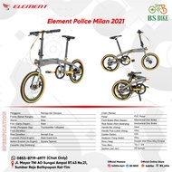 Sepeda Lipat Element Police Milan 