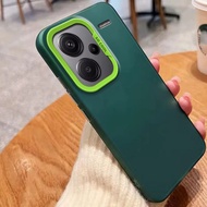 เคสสำหรับ Realme 14T 14 5G 2025เคสโทรศัพท์สำหรับ Realme14T Realme14มีสีสันหรูหราผิวโลหะ Aurora Matte